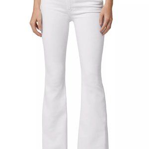 Hudson Holly High Rise 5 PKT Flare White Jeans - Size 29 - New With Tags